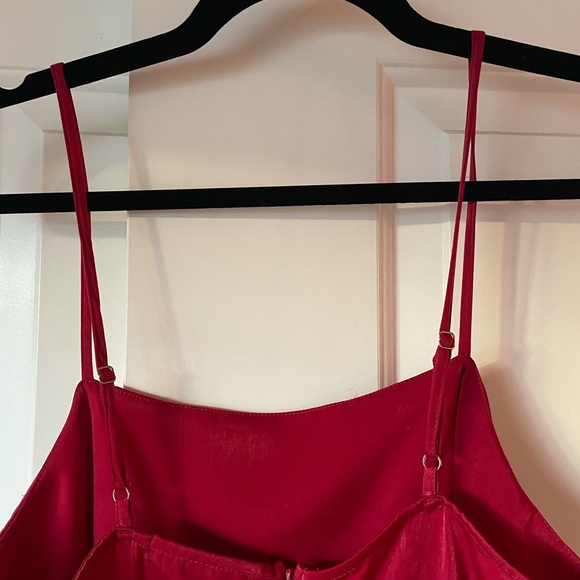 Red Mini Dress - Picture 7 of 8